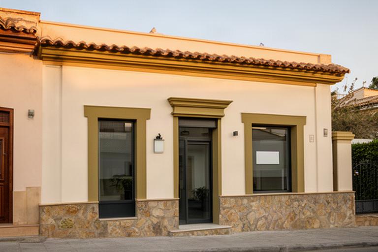 Fachada de una oficina jurídica en Calle Salitre, Algezares, con acceso y señalización profesional
